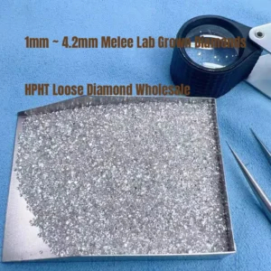 Germany Mixed Size 0.01-0.10ct CVD HPHT Lab Diamonds Bulk Sale