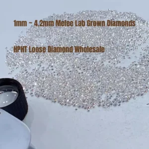 Europe Wholesale 1ct Packs 1.5mm 2.0mm 2.5mm HPHT Loose Diamonds